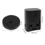 自動ゴミ収集機能付きロボット掃除機（モップ付き）、5200mAh、34.5x34.5x9.8cm